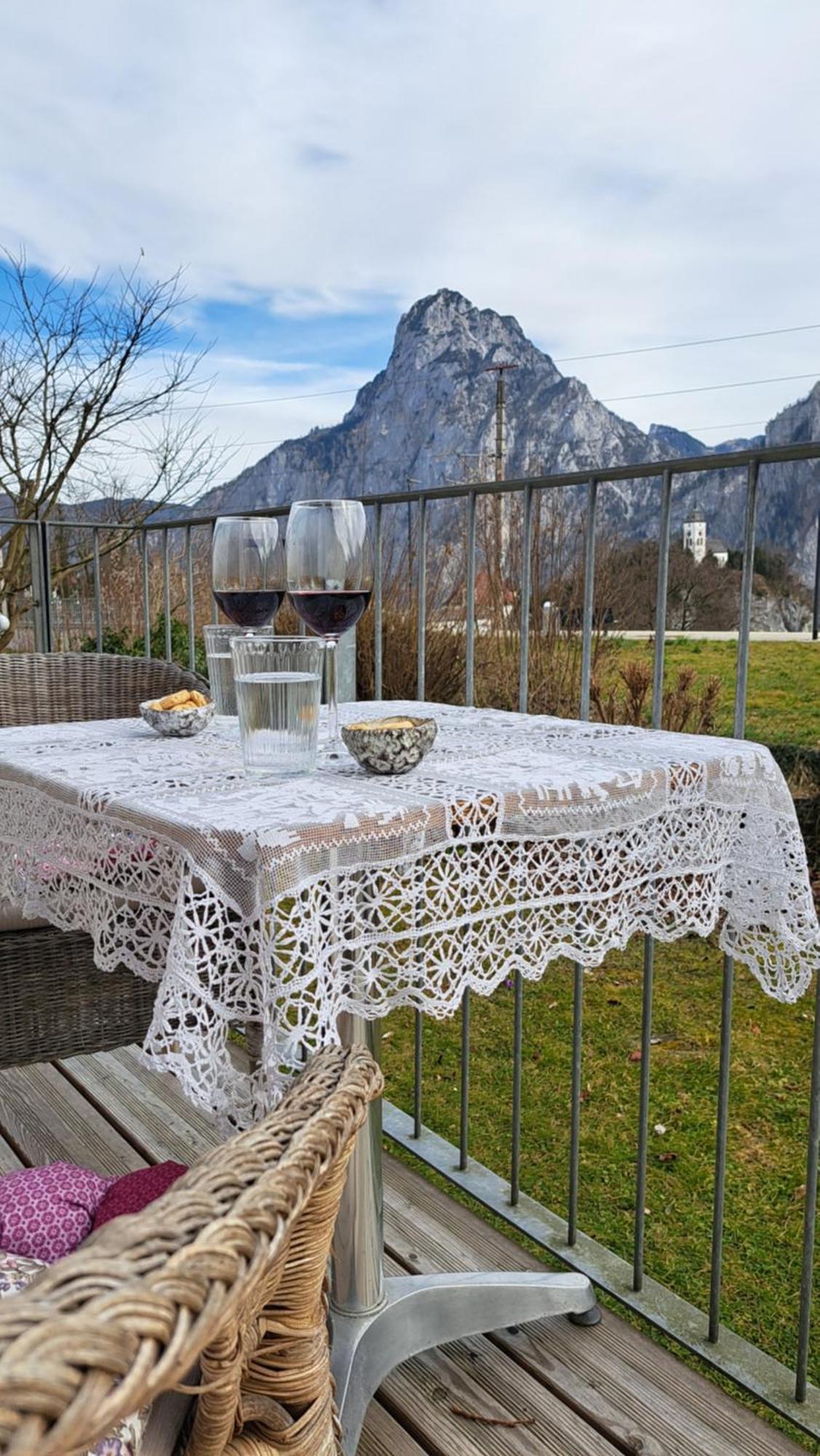 Appartamento Am Baalstein Traunkirchen Esterno foto